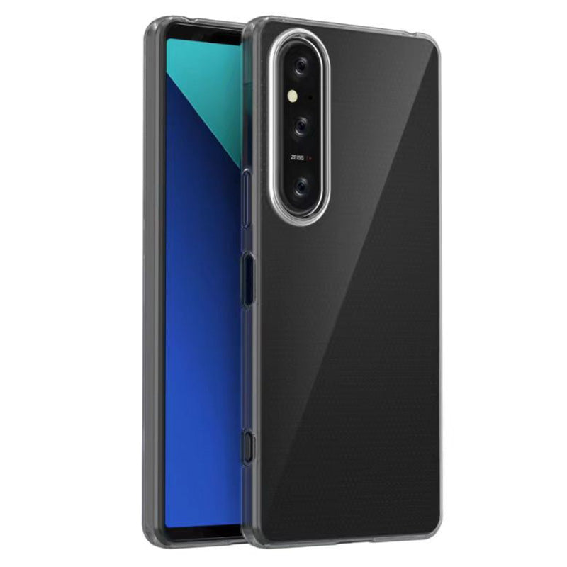 For Sony Xperia 1 VI Case Soft TPU Watermark-Free Transparent Phone Cover For Sony Xperia 1 VI Case Soft TPU Watermark-Free Transparent Phone Cover